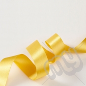 Gold Double Satin Ribbon 10mm x 20 metres